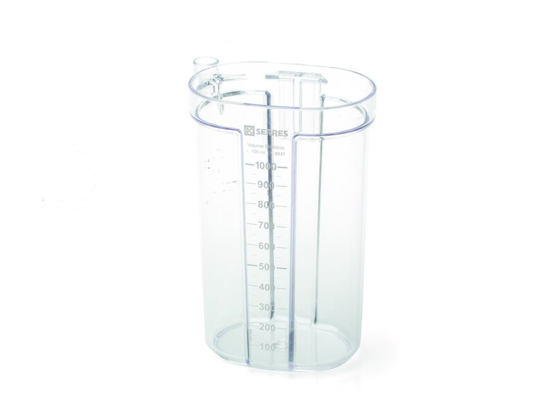 Serres beholder 1000 ml transparent