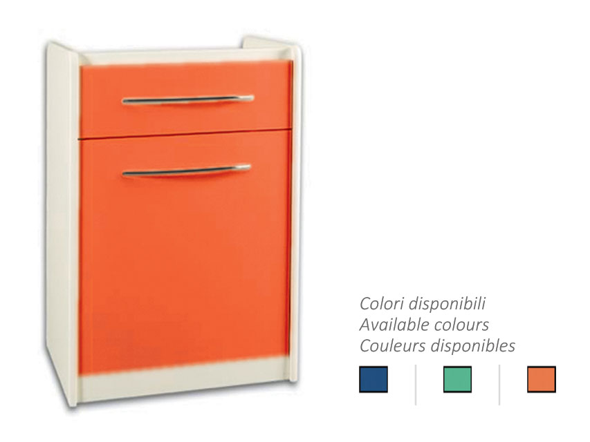 Mobilā ierīce GE4LP zem izlietnes 49 cm – izvēles krāsa