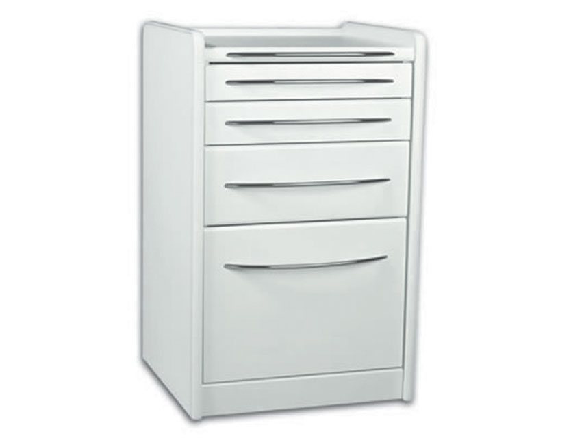 Mobilā ierīce GE414 ar 4 atvilktnēm, 49 cm – balta