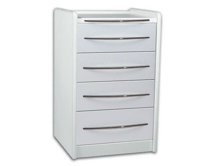 Mobilā ierīce GE416 ar 4 atvilktnēm, 49 cm – balta