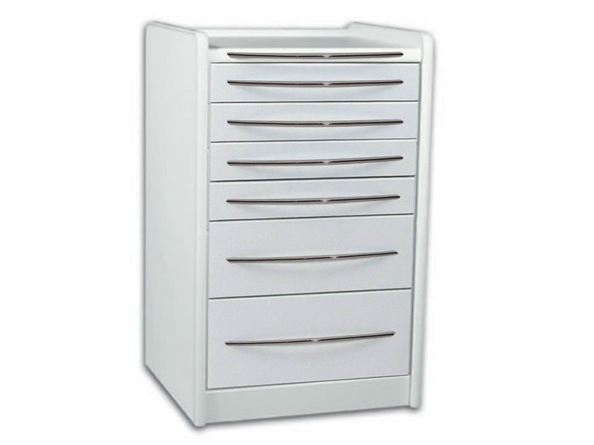 Mobilā ierīce GE419 ar 6 atvilktnēm, 49 cm – balta