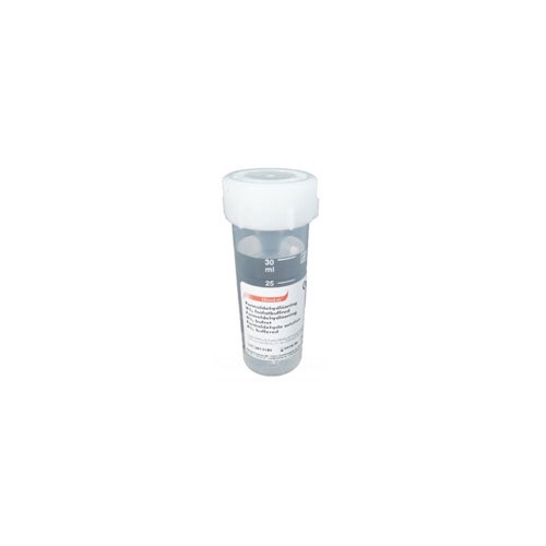 Formaldehydopløsning bufferet 4% – 30ml i 40ml PP-beholder – 50 stk