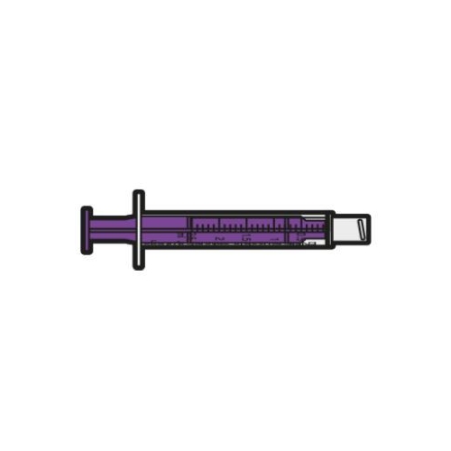 Enteral sprøjte Hardam – 2,5ml ENFit diskbar LDT – 100 stk