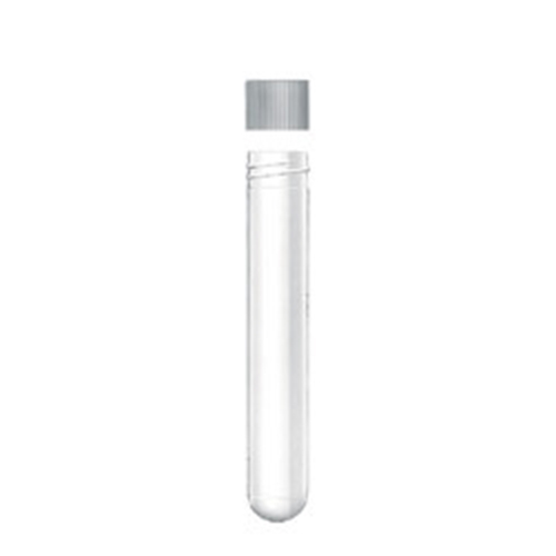 Apaļas formas caurule ar skrūvējamu vāciņu – 13ml D16,5xH101mm PP – 500 gab.