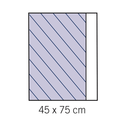 Op håndklæde klæbende evercare – 45x75cm – 30 stk