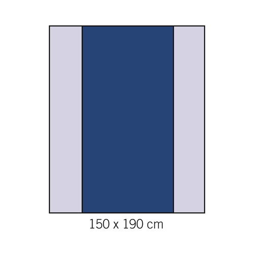 Instrumentbordslagen Evercare – 150x190cm forstærket – 10 stk