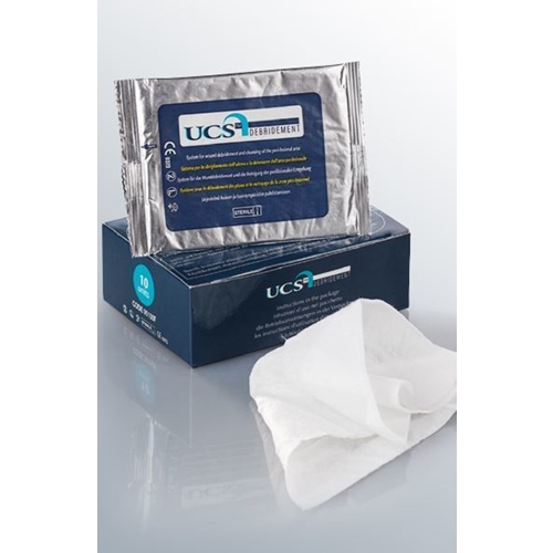 Debrideringsduk UCS – 10 iepakojumi – 10 gab.