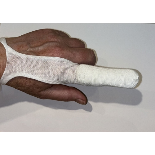 Fingerbandage Tubegas FingerDerm – medium polstret steril – 50 stk