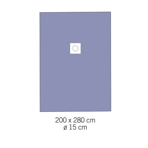 Hållakan pašlīmējošs evercare – 200x280cm caurums 15cm – 7 gab