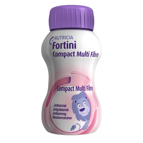 Fortini compact Multi fibre – 4x125ml Jordgubb – 4 st