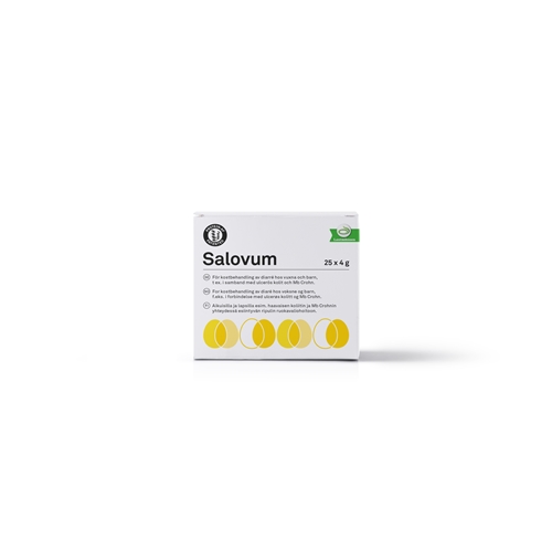 Äggulepulver Salovum – 25x4g, spraytorkat – 25 stk/pakke