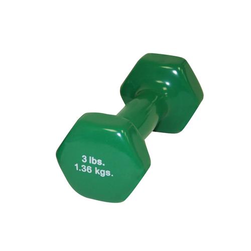 Cando Hantel – 3 lbs. Zaļš