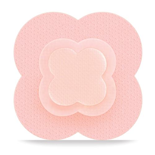 Silikona putu pārsējs Allevyn Life – 10,3×10,3cm ar apmali – 10 gab.