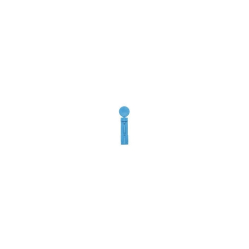 Lansett till blodprovstagare Droplet – 28G (0,36mm) blå – 200 st