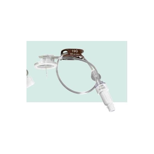 Venportskanyl Surecan Safety II – 1,1x20mm 19G 20cm slange – 20 stk