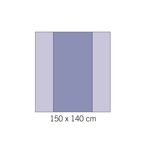 Instrumententafelabdeckung Evercare – 140x150cm – 64 Stk.