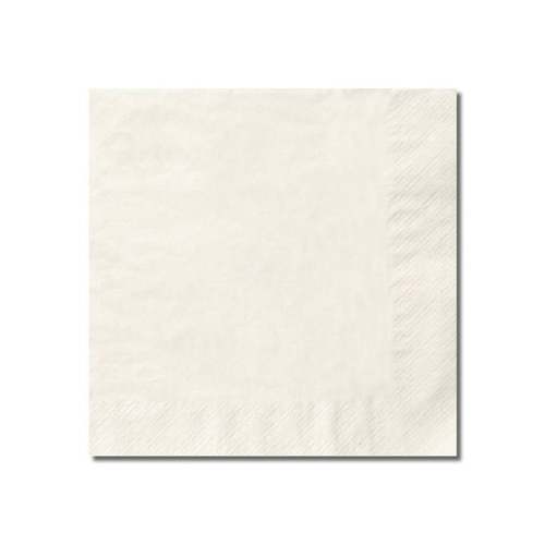 Salvetes 1/4 locījums 1L – 24x24cm baltas – 400 gab