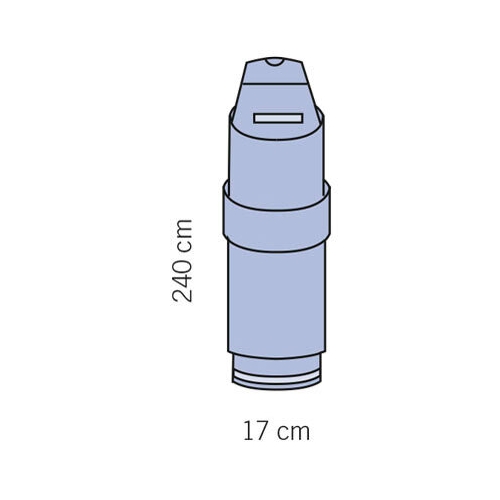 Slangstrumpa evercare – 17x240cm – 120 gab.