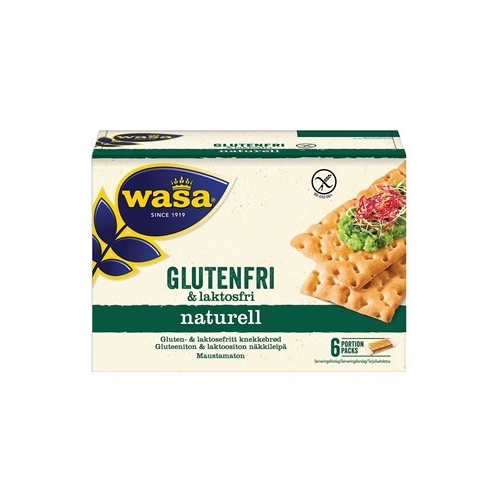 Knäckebr Naturell GF & LF – 240g Wasabröd