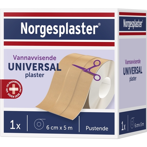 Plastikpflaster Universal – 6cmx5m Rolle beige
