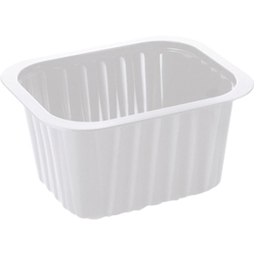 PP Duniform forma – 630ml 138x114x70mm 1-nodalījuma balta – 276 gab.