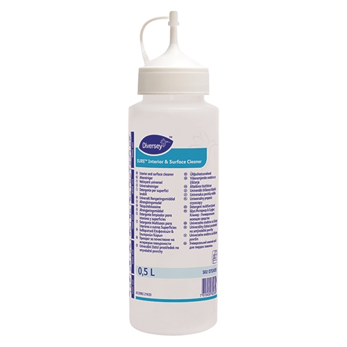 Pudele ar aplikatoru SURE – 500 ml interjera un virsmu tīrītājs – 6 gab.