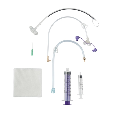 Gastrostomiport MIC-Key GJ-sæt – 18Fr 3,5cm 45cm slange ENFit