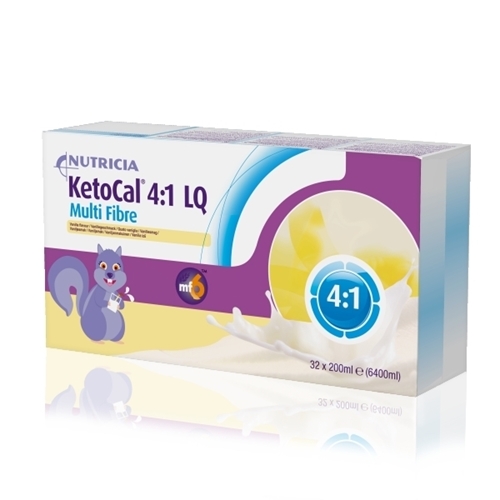 Ketocal 4:1 LQ (Multi Fibre) – 32x200ml vanilj – 32 st