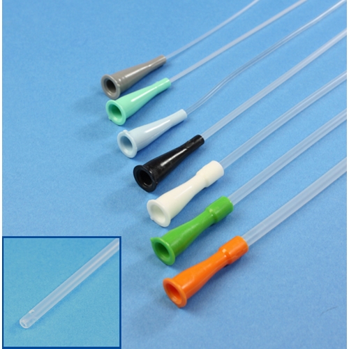 Mediplast katetru komplekts – 25 cm ch08 gaiši zils bez PVC – 100 gab.