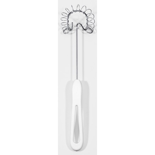 Visp spiral rostfri – 29cm plasthandtag