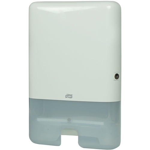 Dispenser Handduk kedjevikt H2 – Tork vit plast