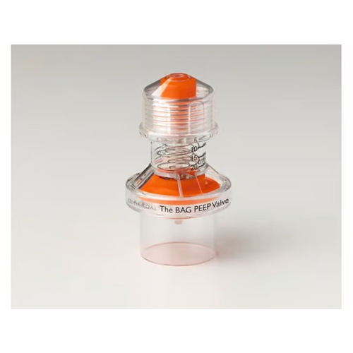 Laerdal PEEP vārsts, saderīgs ar The Bag, 5–20 cm H2O, 12 gab