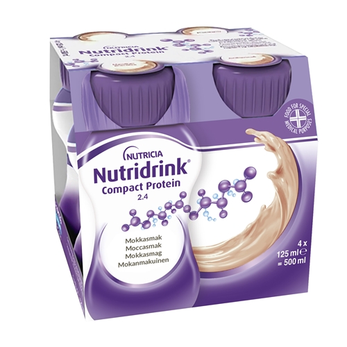 Nutridrink Compact Protein – 4x125ml Mocca – 4 st