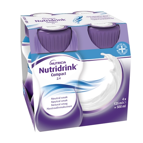 Nutridrink Compact – 4x125ml Neutral – 4 st