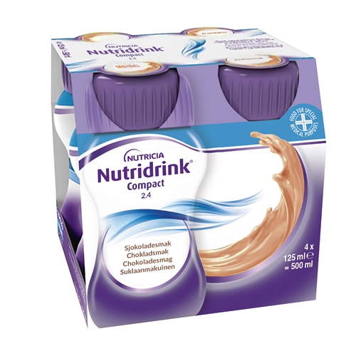 Nutridrink Compact – 4x125ml Choklad – 4 st