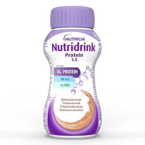 Nutridrink Protein – 4x200ml Choklad – 4 st