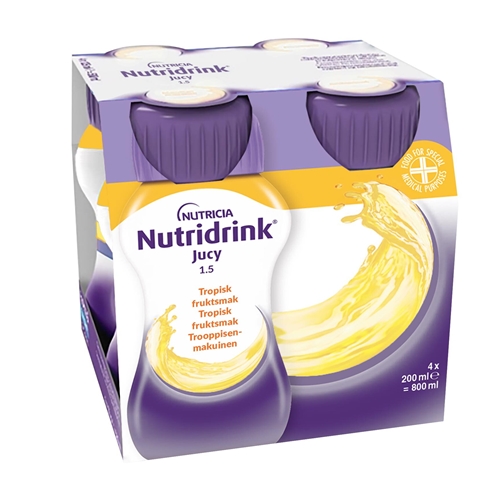 Nutridrink Jucy – 4x200ml Tropisk – 4 st
