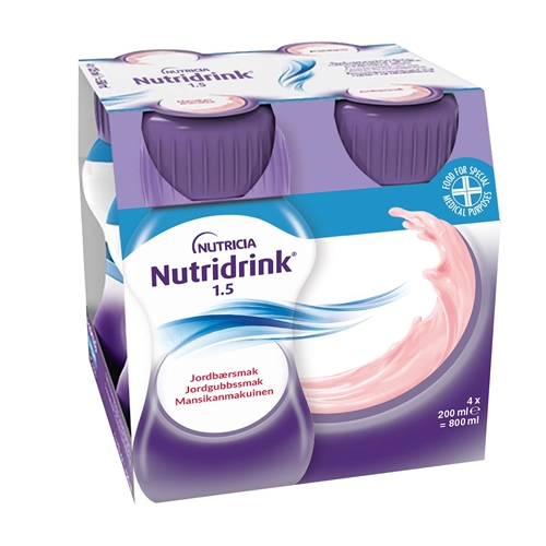 Nutridrink – 4x200ml Jordgubb – 4 st