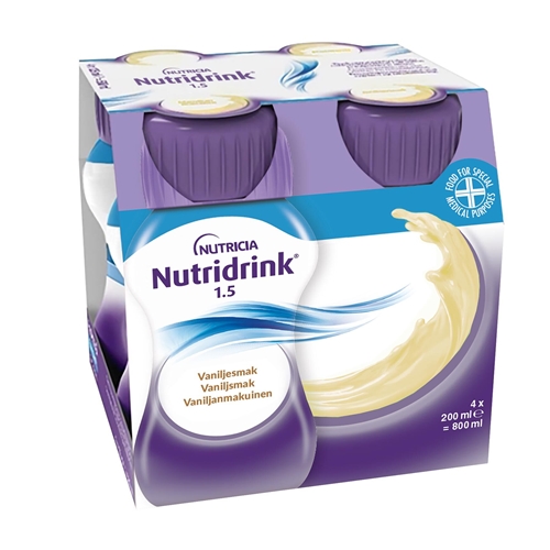 Nutridrink – 4x200ml Vanilj – 4 st