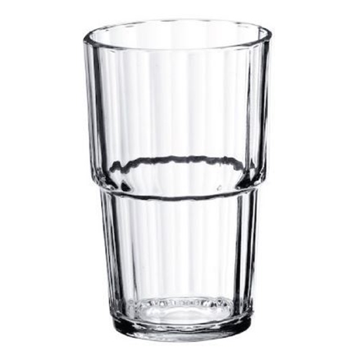 Norvege dricksglas – 27cl härdat stapelbar – 6 st