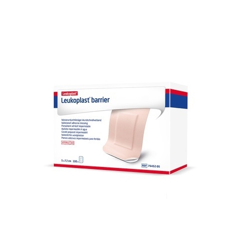 Laastarihaavakalvo Leukoplast Barrier – 5×7,2 cm beige – 100 kpl
