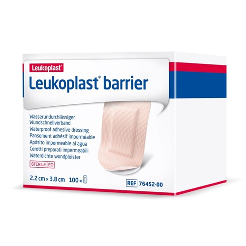 Laastari haavakalvo Leukoplast Barrier – 2,2×3,8 cm beige – 100 kpl