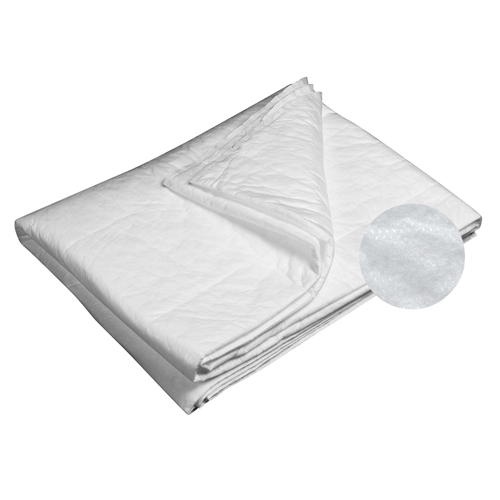 Vienreizējā lietošanas sega no neausta materiāla EasiTex – 100x150cm balta – 70 gab.