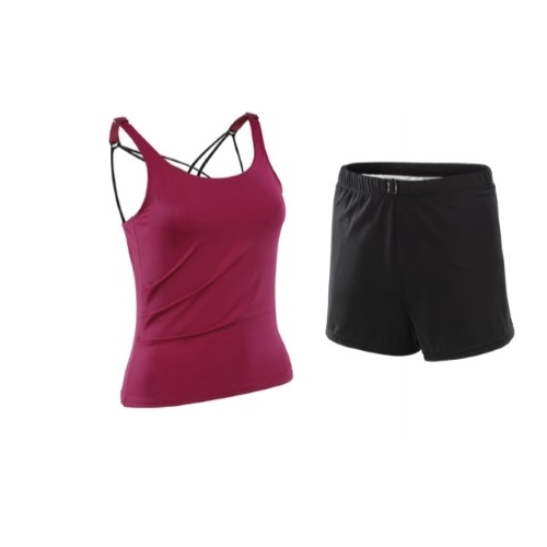 Divdaļīgs peldkostīms Kes-Vir – izmērs 50, tankini tops/šorti
