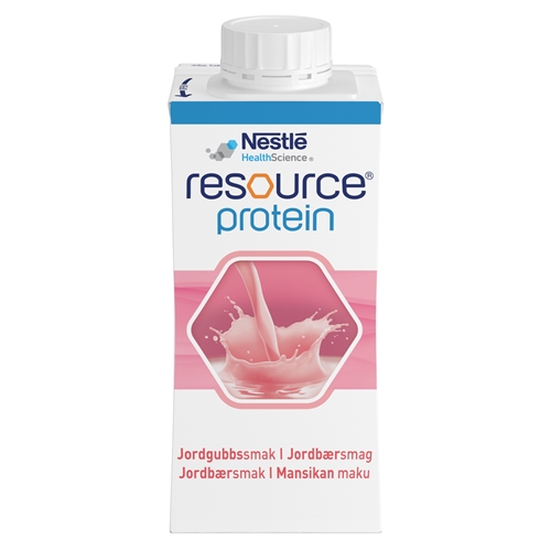Resource Protein – 4x200ml jordbær – 4 stk