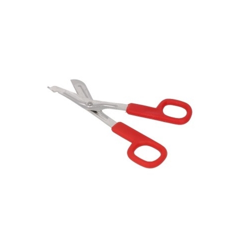 Universālas šķēres ar plastmasas rokturiem, 14 cm, augstas kvalitātes.
