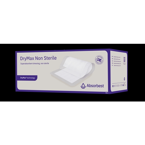 Superabsorberende forbinding DryMax – 10x22cm usteril – 100 stk