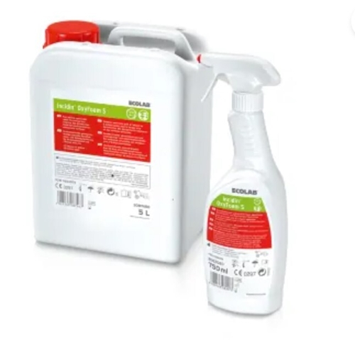 Desinfiointiaine vetyperoksidi – 750 ml Incidin Oxyfoam S – 6 kpl