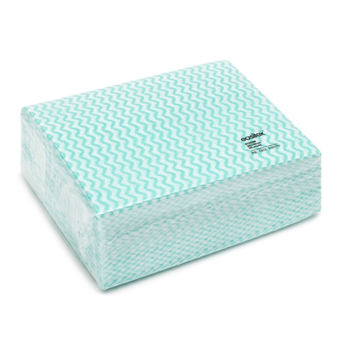 Opvaskeklud EasiTex – 30x36cm grøn perforeret – 55 stk