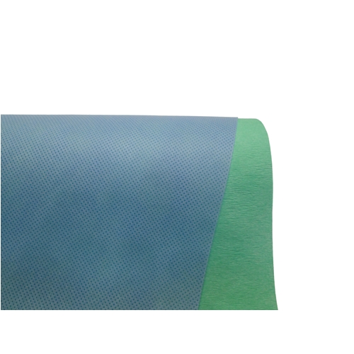Packskynke Sterisheet 2 357 NW/347 SMS – 120x120cm zils/zaļš mainīts – 60 gab.